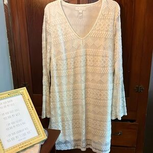 Forever 21 Swing Lace Overlay Formal Dress